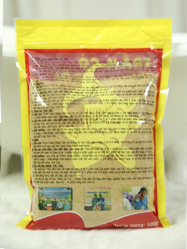 Thính vàng (500g) - Mồi câu cá Hùng Vương