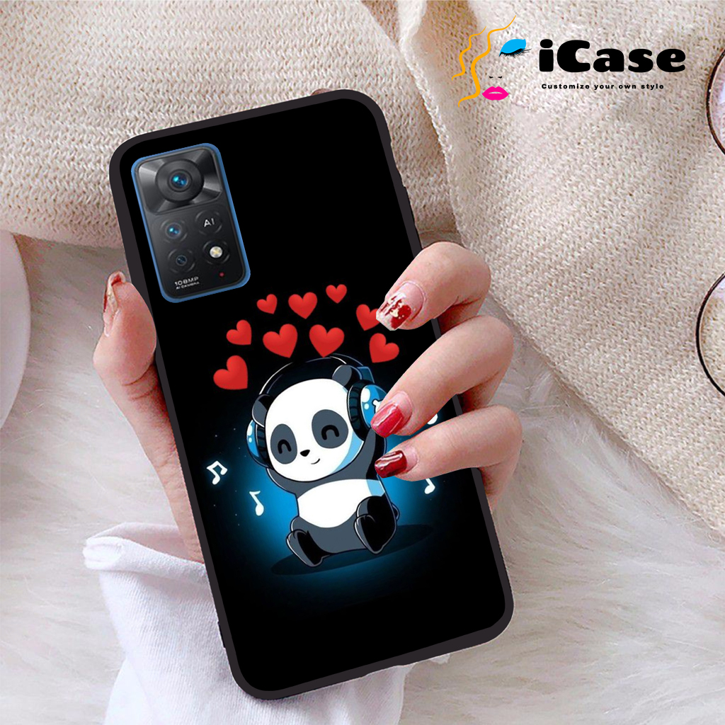 Ốp lưng Xiaomi Redmi Note 11 Pro 5G viền dẻo TPU BST Panda