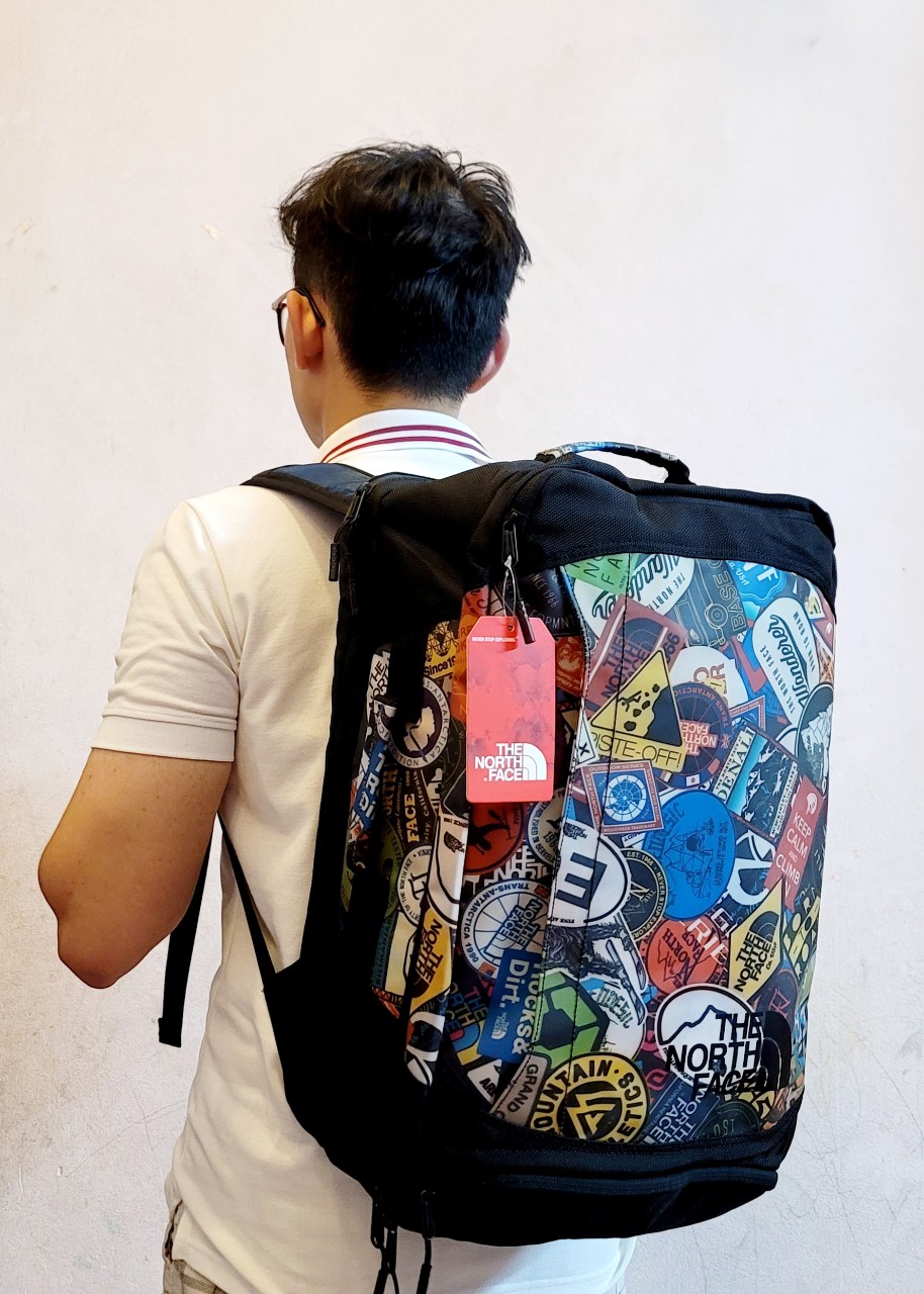 Balo TNF Refractor Duffel Black
