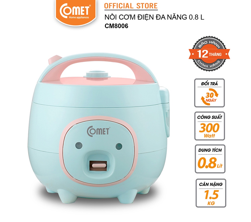 Nồi cơm điện Mini Comet - CM8006
