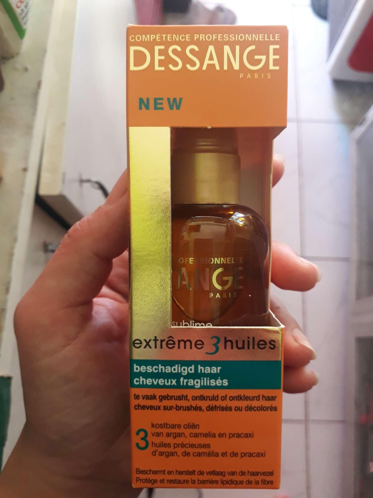Tinh dầu dưỡng tóc DESSANGE Extreme 3 Huiles 100m