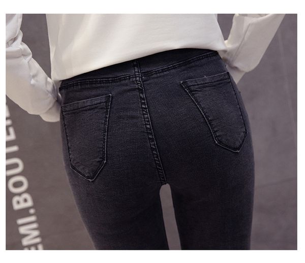 Quần bầu jean thật cạp chéo có chun chỉnh