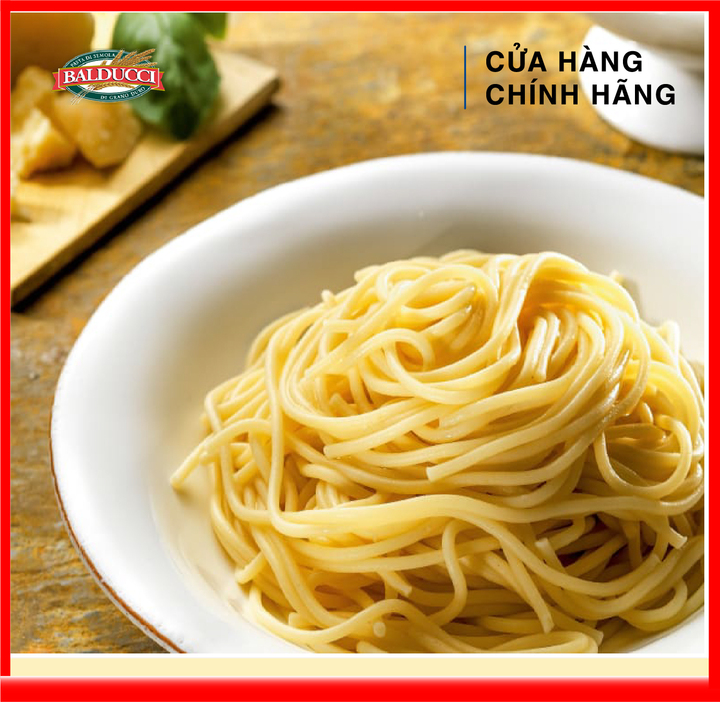 [HOÀN TIỀN MAX 10%]Mỳ Ý Spaghetti Balducci Số 4 500G (Sợi Tròn)