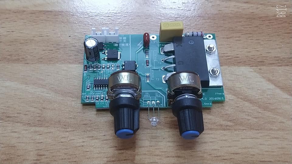 Mạch hàn cell pin 100A có chỉnh cường độ
