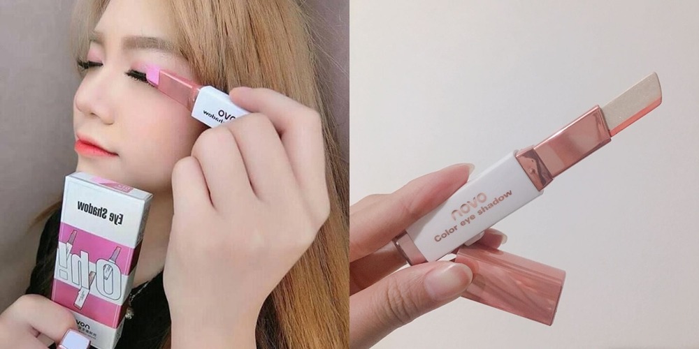 SÁP KẺ MÀU MẮT 2 LINE NOVO Double