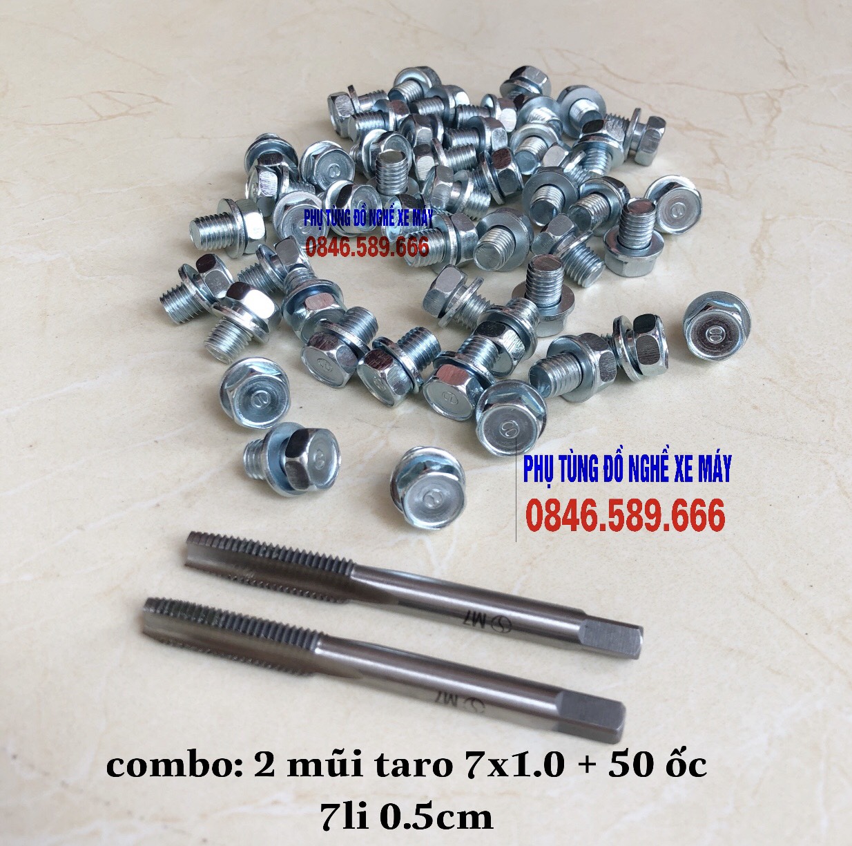 Taro Ốc  7 Ly Hộp Xích Xe Máy  Bị Chờn