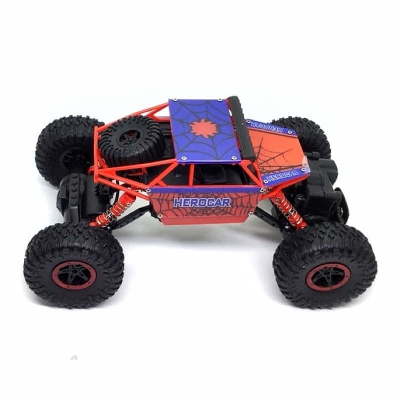 Xe điều khiển địa hình ROCK CRAWLER giảm sóc 2 cầu vỏ thép Nhiều Mẫu