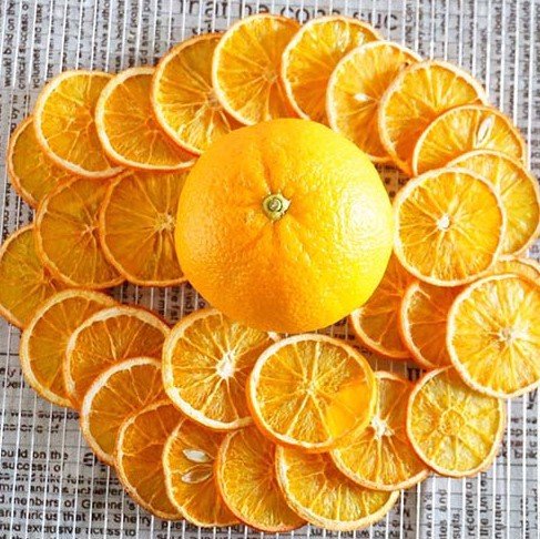 Cam vàng sấy khô thái lát 100g hàng ngon loại 1