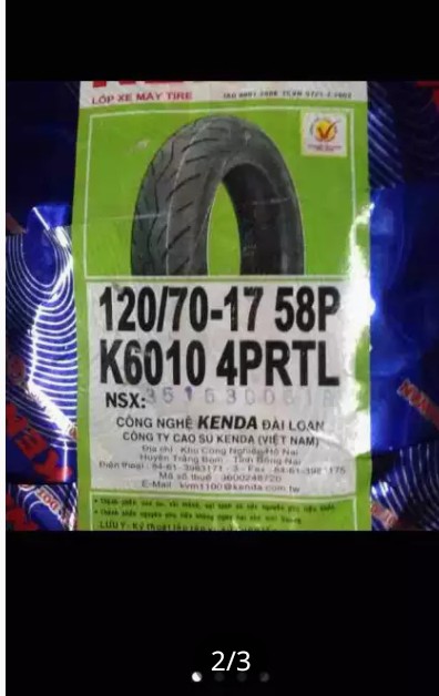 Lốp không săm exciter 150 kenda
