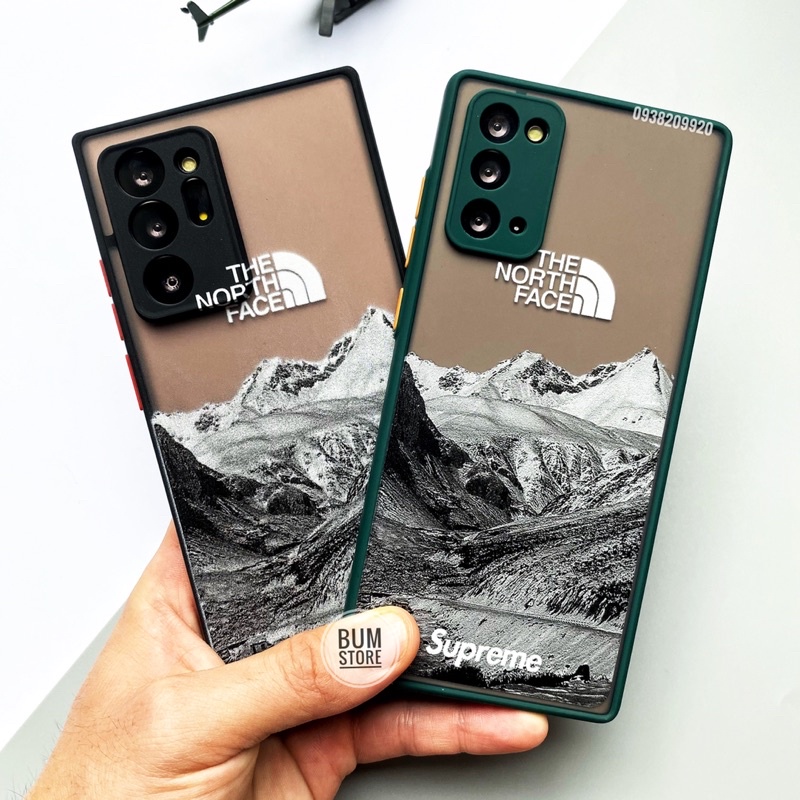 Ốp Lưng In Northface Samsung Note 20 Ultra / Note 20 / Note 10+ / Note 10 / Note 9 / Note 8