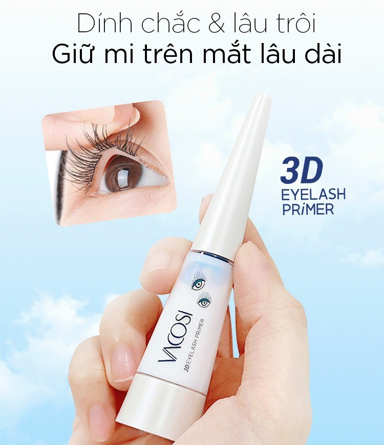 Keo Dán Mi Vacosi Natural Studio Eyelash 3D Primer 8ml