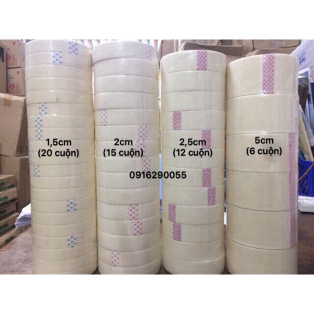 1 cây băng dính giấy (dài 6m)