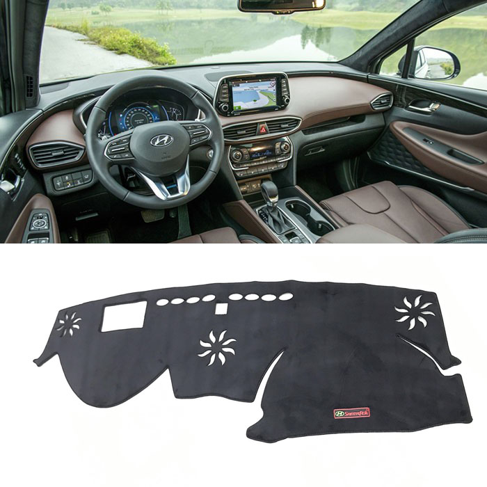 Thảm Taplo Santafe Chống Trượt 3 Lớp 2012- 2014, 2016- 2017, 2019- 2020 CHẤT LIỆU NHUNG MỊN Loại 1