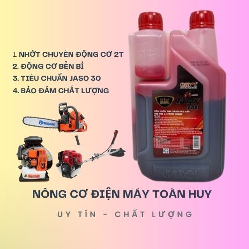 Nhớt 2t Grandoil Max 5000