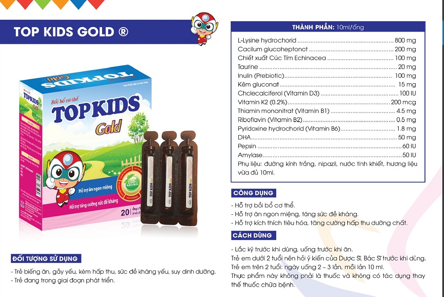 [ĐT]Bồi Bổ Cơ Thể Bé Topkids Gold