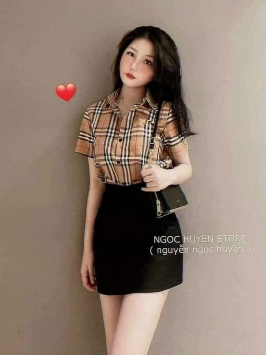 Áo Sơ Mi BBR Caro Xinh