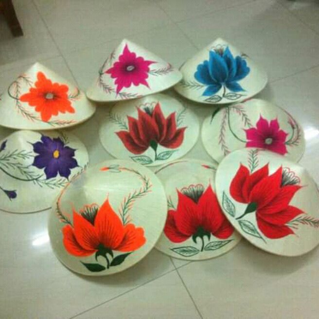 Nón lá thêu hoa sen to (0978945425)