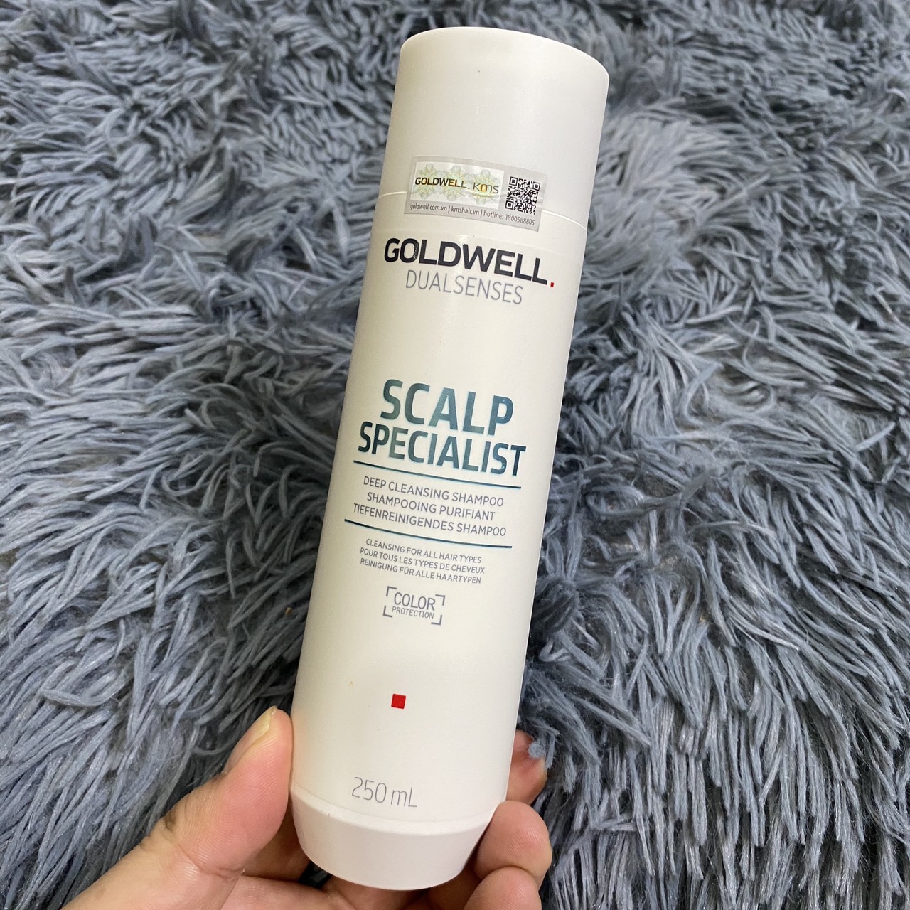 Dầu gội cân bằng dầu Goldwell Deep Cleasing Scalp Specialist Shampoo 250ml