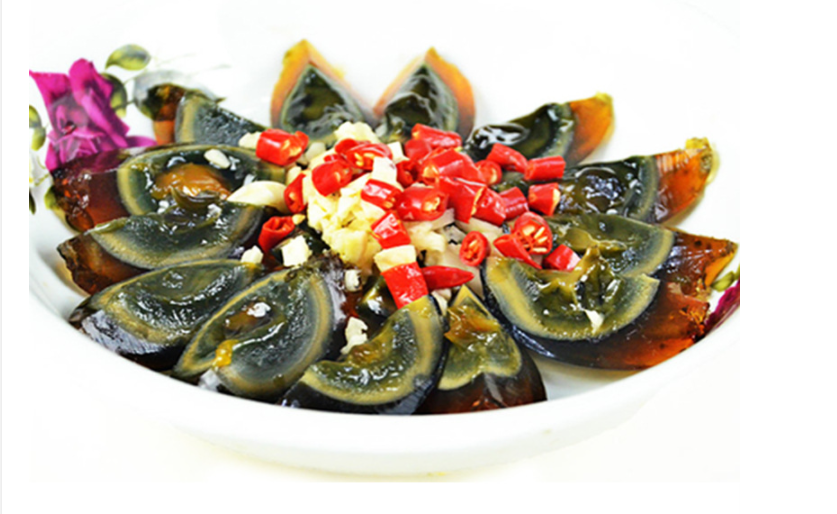 Trứng gà /vịt Bắc Thảo (Đen / Vàng）60-70g/ quả