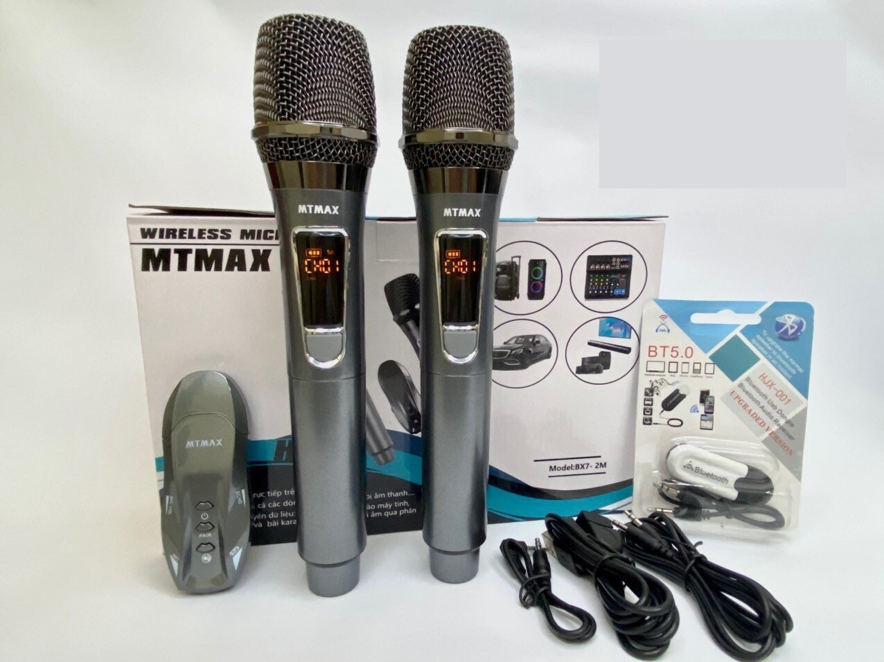 Micro karaoke dành cho ô tô MTMax BX7 / BX7-2M