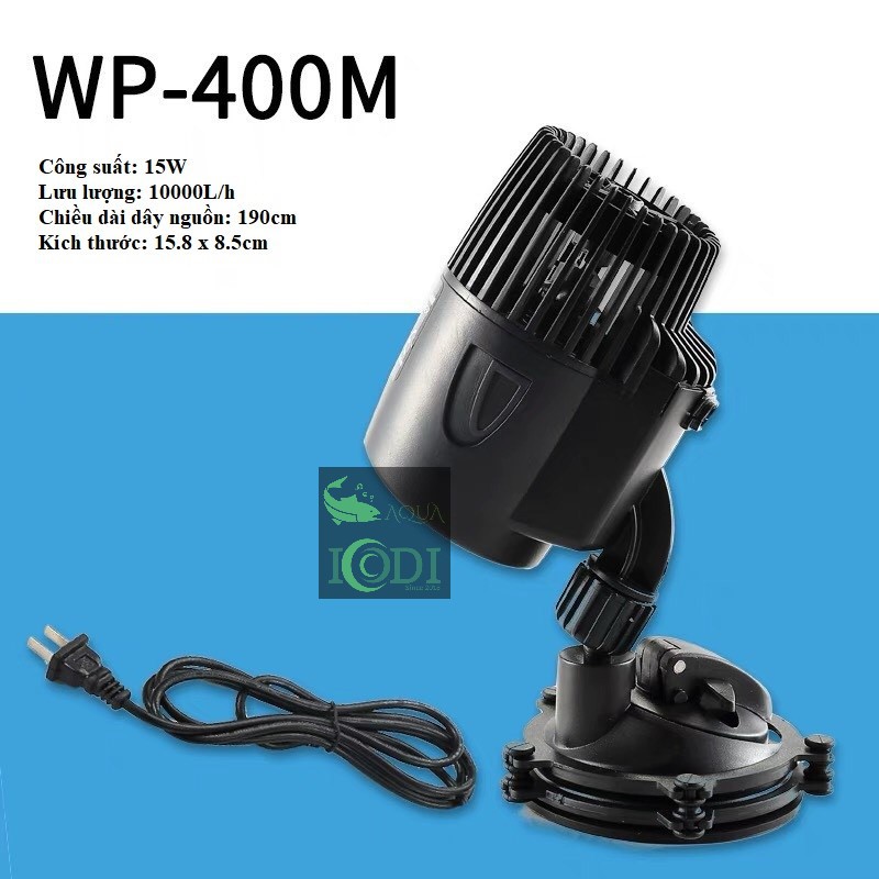 [HCM]Máy thổi luồng SOBO WP 400M dành cho hồ cá cảnh