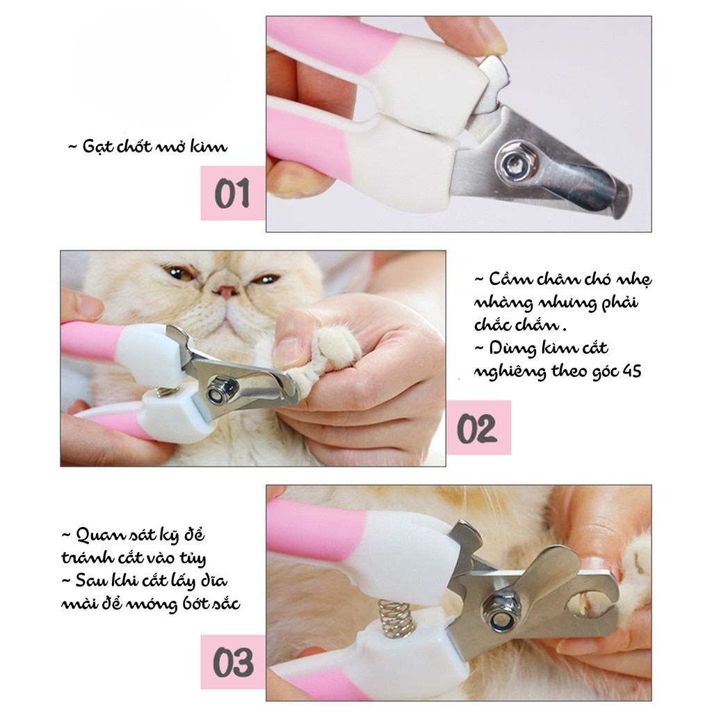 ✂️ KÌM BẤM MÓNG (KÈM DŨA) CHO CHÓ MÈO ✂️