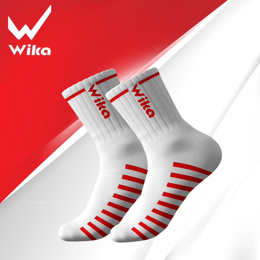 Tất bóng đá chuyên dụng dệt kim Wika