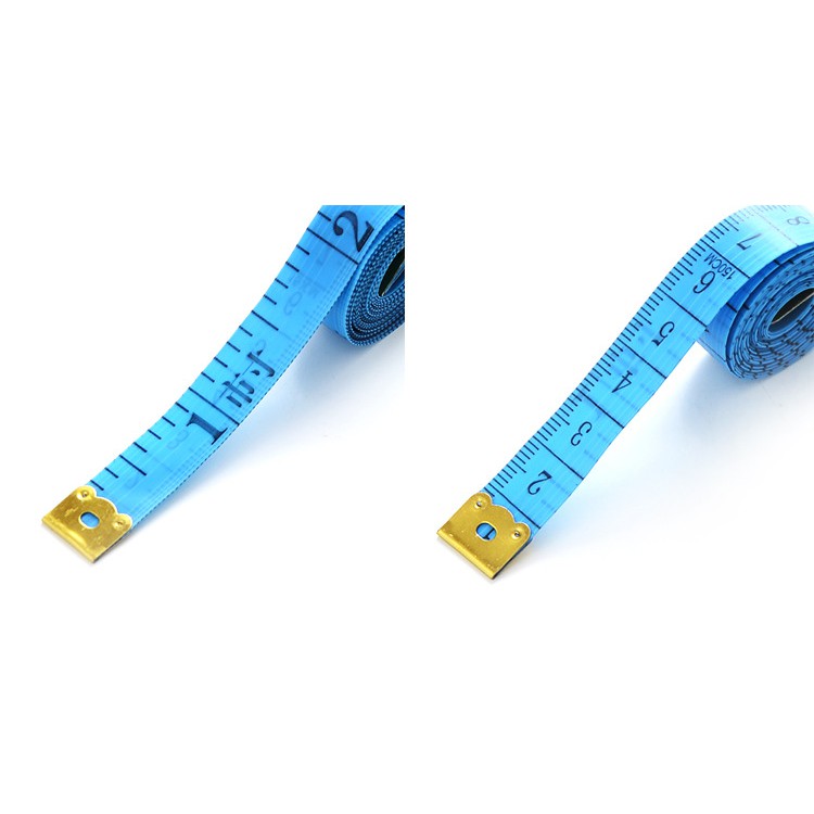 Thước dây cuộn đo eo mini, thước đo chiều cao cho bé 150cm, may quần áo