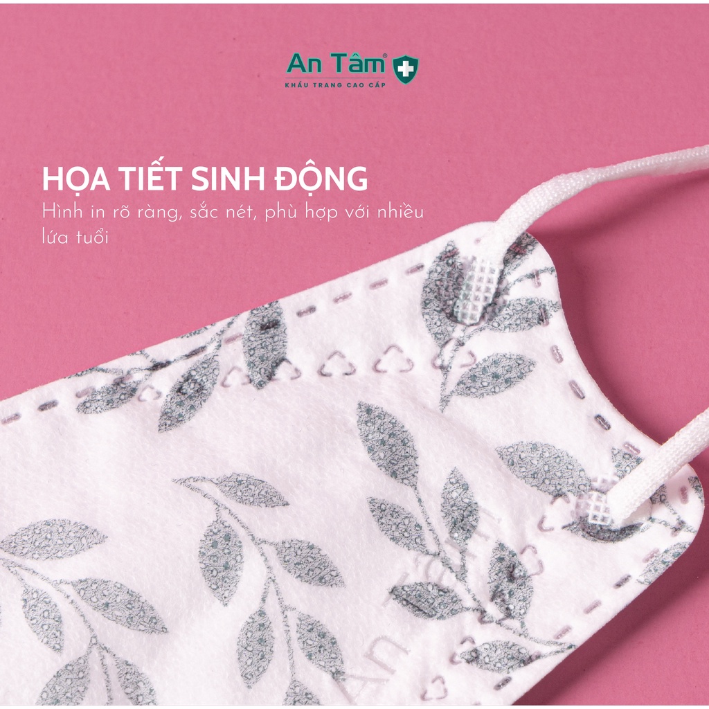 Thùng 100 cái - Khẩu trang y tế 4D KF94 Hàn Quốc Chính Hãng AN TÂM