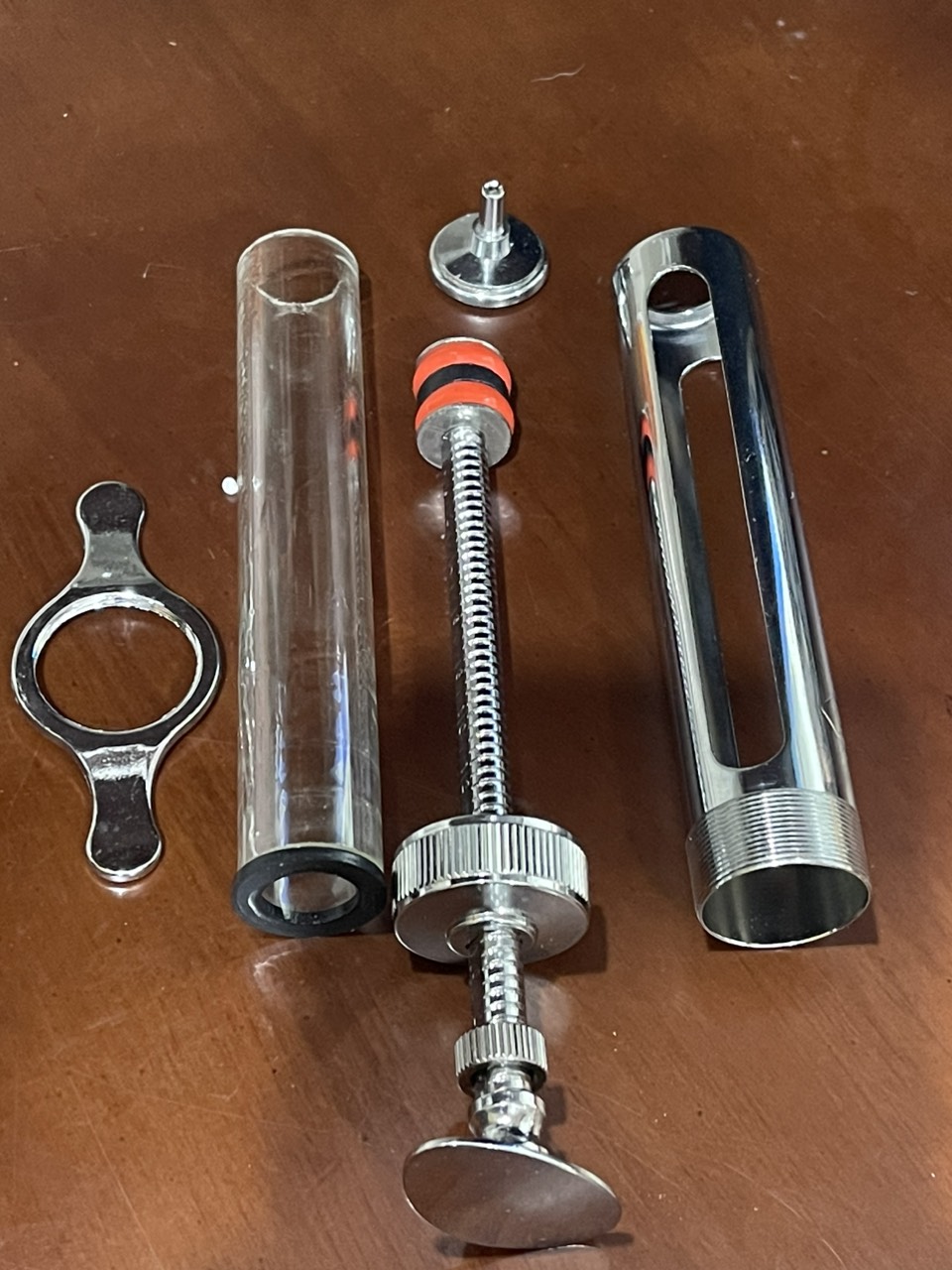 Xi lanh inox fj cho heo 20ml - bơm tiêm cao cấp fj