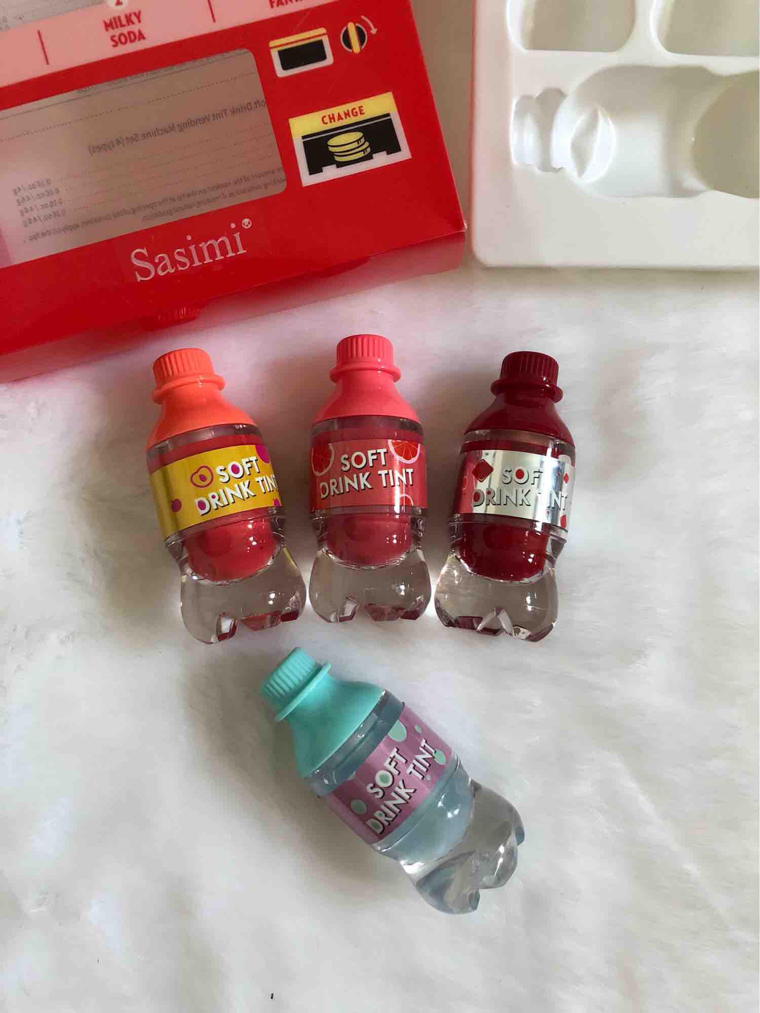 SÉT SON TINT CHAI NƯỚC NGỌT SASIMI