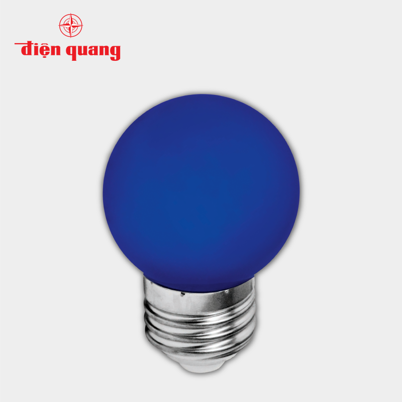 Đèn LED bulb Điện Quang ĐQ LEDBU14G45 01B (1W xanh dương)