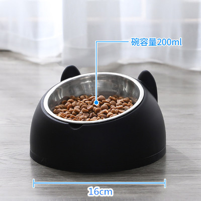 Bát ăn chó mèo hình mặt lợn đáng yêu