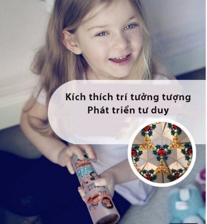 [HÀNG CHUẨN LOẠI 1] Kính vạn hoa 3D đa sắc màu - Hãng Mideer