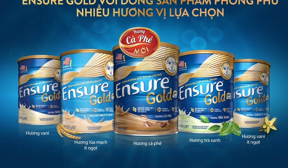 [2024] Combo sữa bột Abbott Ensure gold vani 850g