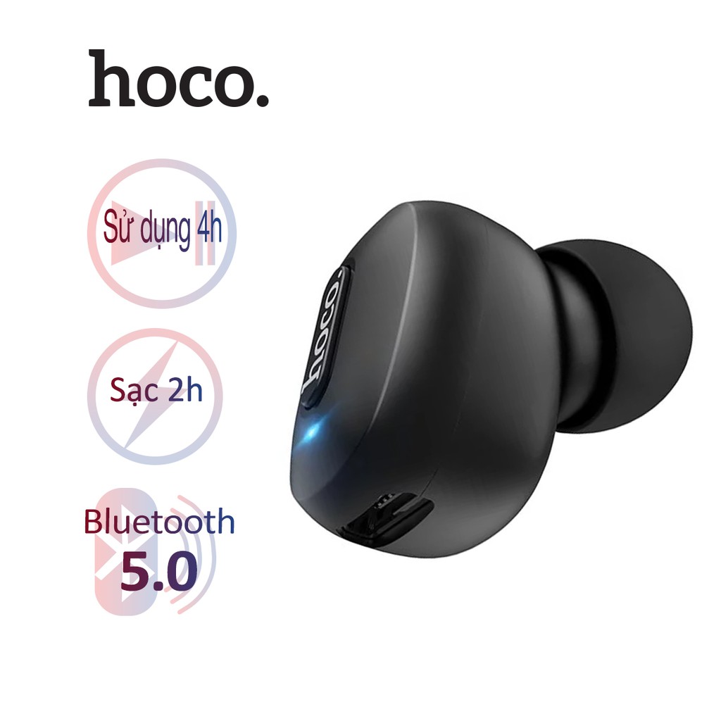 [HCM]Tai Nghe Bluetooth EK04 Hoco KingKong 1 Bên V5.0