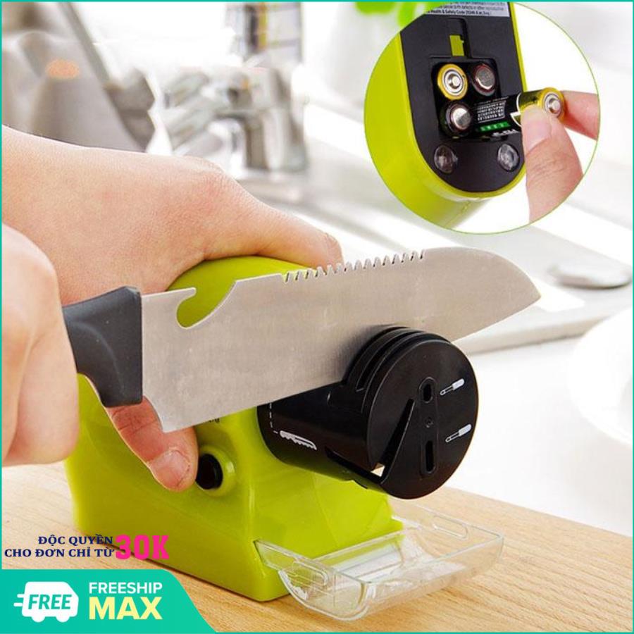 Máy mài dao & kéo đa năng dùng pin Swifty Sharp  - Máy Mài Dao Kéo Swifty Sharp Loại Tốt, Độ Bền Cao,Thiết Kế Đơn Gian, Tiện Lợi, Dễ Sử Dụng, Hiệu Qủa, Giup Mài Nhanh, Sắc Ngọt, Sáng Bóng