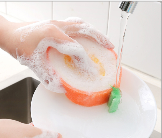 Combo 2 Fruit-Shaped Dishwashing Pads