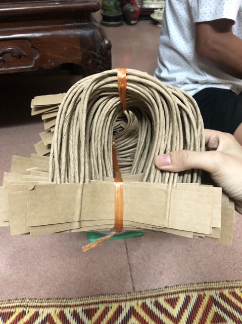 Combo 100 chiếc quai túi giấy