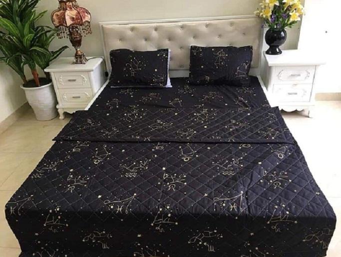 Bộ 5 Món Chăn hè Cotton Poly Mẫu Mới (RMT)