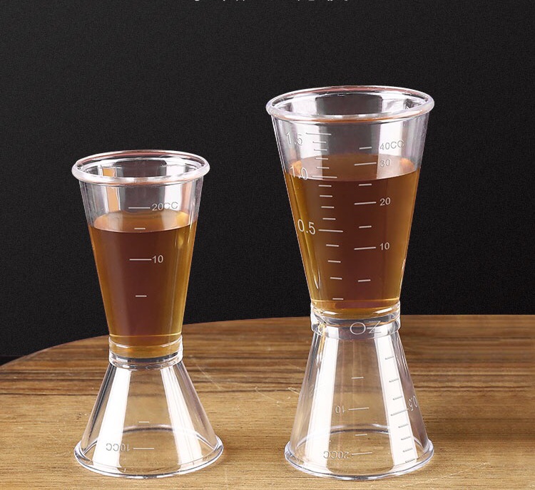 Jigger Pha Chế Nhựa PC [ 20cc & 40cc ]