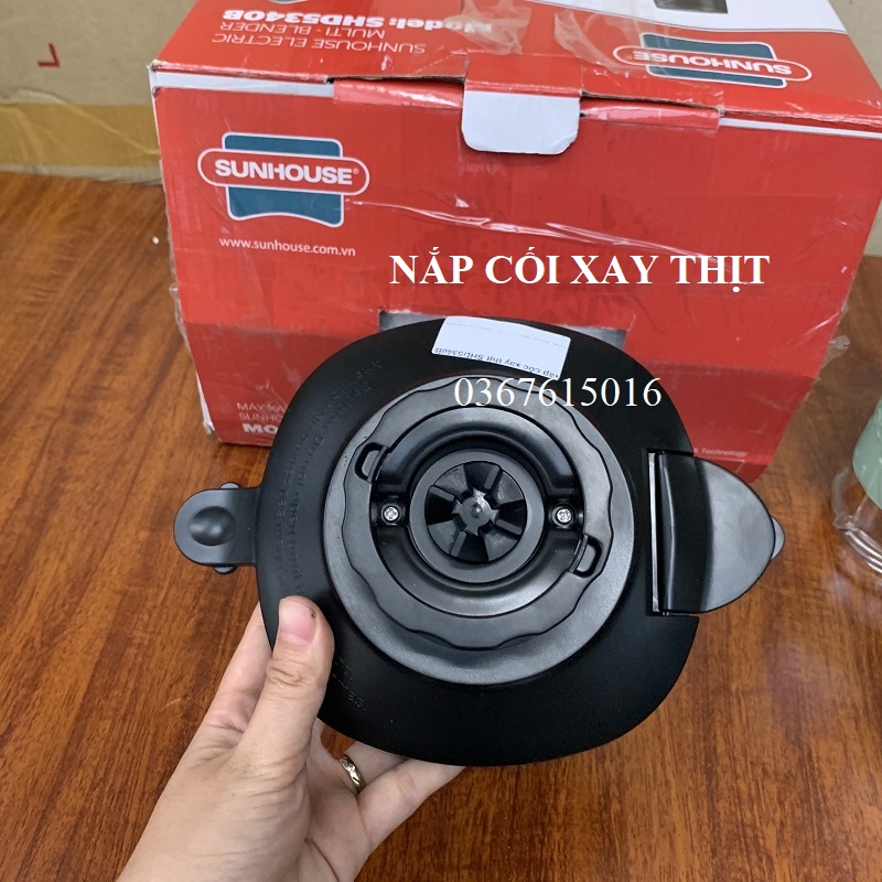 Nắp cối xay thịt máy xay sinh tố sunhouse SHD SHD5340 SHD5341G