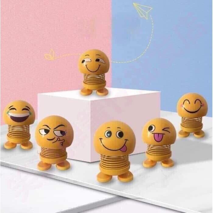 [HCM]Thú Nhún Emojji con lắc lò xo