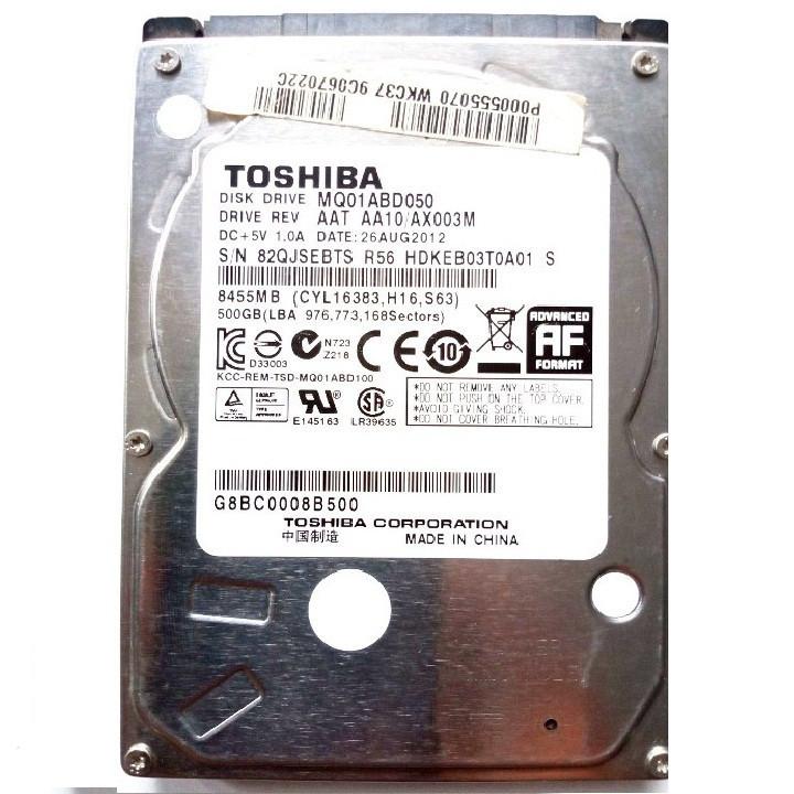 HCM Ổ cứng HDD Laptop 500G-BH 12 THÁNG