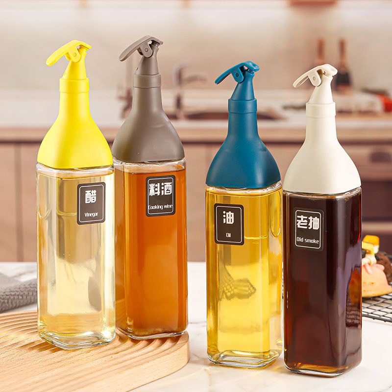 Chai thủy tinh đựng dầu ăn chiết rót dầu 500ml - Bình thủy tinh loại cao đựng dầu ăn chiết rót dầu 500ml, chai đựng dầu, chai thủy tinh đựng dầu ăn, bình đựng dầu ăn , bình thủy tinh đựng dầu ăn, bình thủy tinh