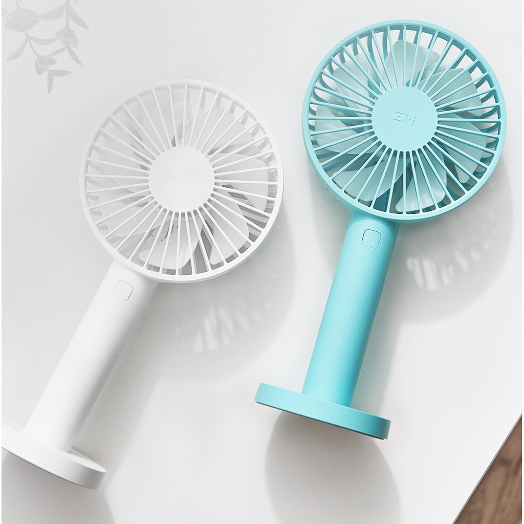 (Mẫu Mới 2020) Quạt Cầm Tay Mini Có Đế Để Bàn