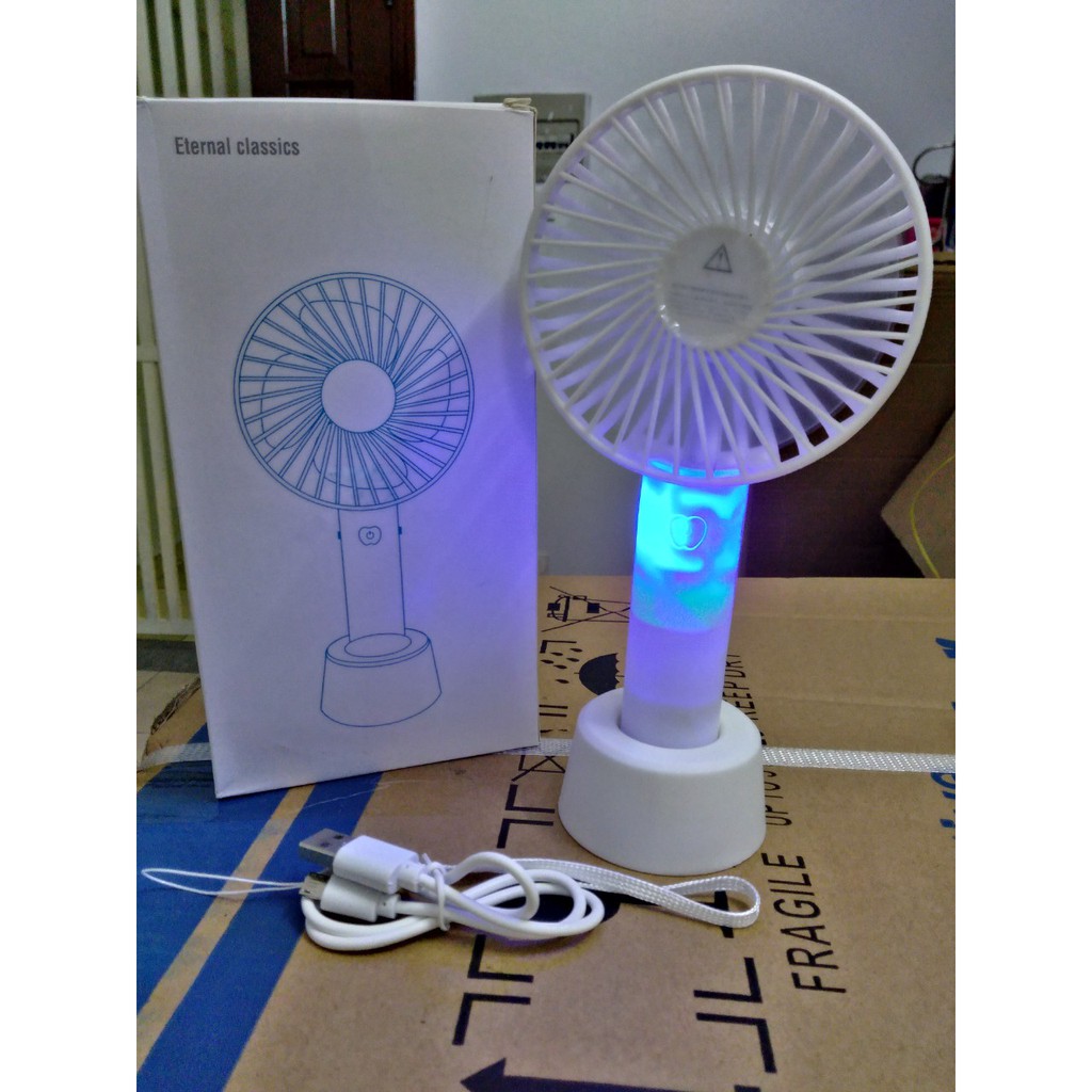 QUẠT CẦM TAY MINI TÍCH ĐIỆNFREESHIP( CAM KẾT HÀNG CHẤT LƯỢNG, GIÓ MẠNH)