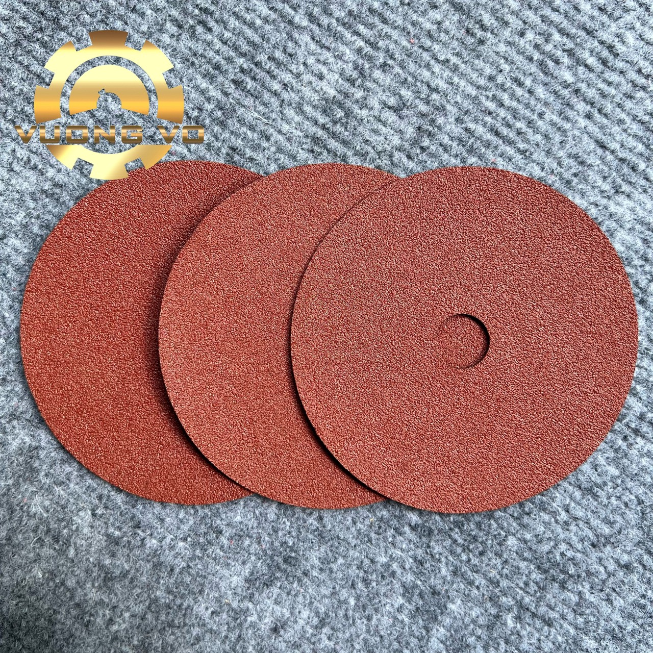 Disc abrasive 1 round fork 100mm 16mm shaft hole
