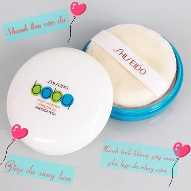 [HCM]Phấn phủ dạng nén Shiseido Baby Powder Pressed 50g