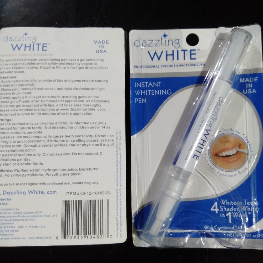 Bút trắng răng dazzling white ( hàng chuẩn)